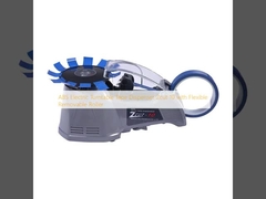Dispenser a nastro girante elettrico ABS Zcut 10 con rullo flessibile rimovibile