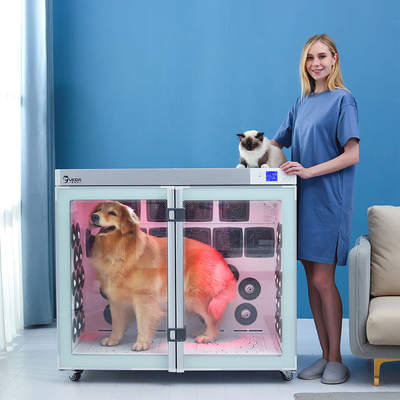 Animale domestico astuto che asciuga scatola per i peli di cane 93kg 2500w con il fondo smontabile