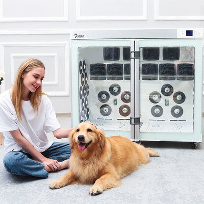 Sicurezza economizzatrice d'energia del contenitore di macchina di fon del cane del salone per il grande cane