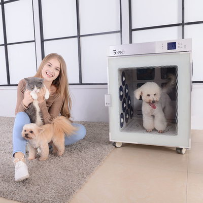 Animale domestico portatile che asciuga lo spazio della scatola 2700W Largr, essiccatore della gabbia del CE per i cani