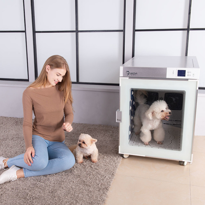 Asciugacapelli per animali domestici intelligente a forma di cubo Scatola di asciugatura automatica per animali domestici per gatti Teddy