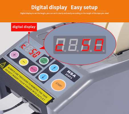 Larghezza automatica dell'erogatore 60mm del nastro ZCUT-9 nessun rullo con la lama dell'oro